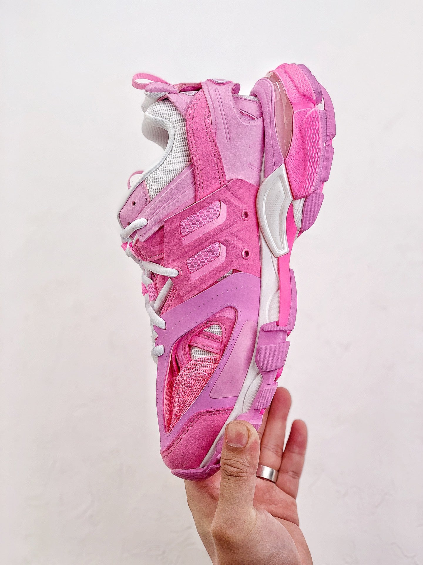 Balenciaga Track Faded Pink