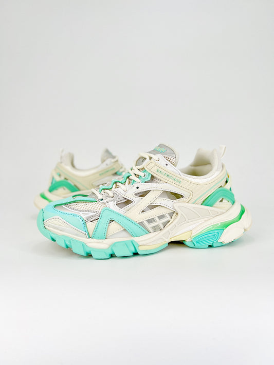 ﻿Balenciaga Track 2 Green Cream