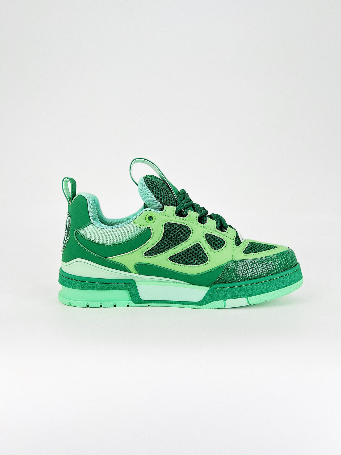 LOUIS VUITTON Trainer Skate Green