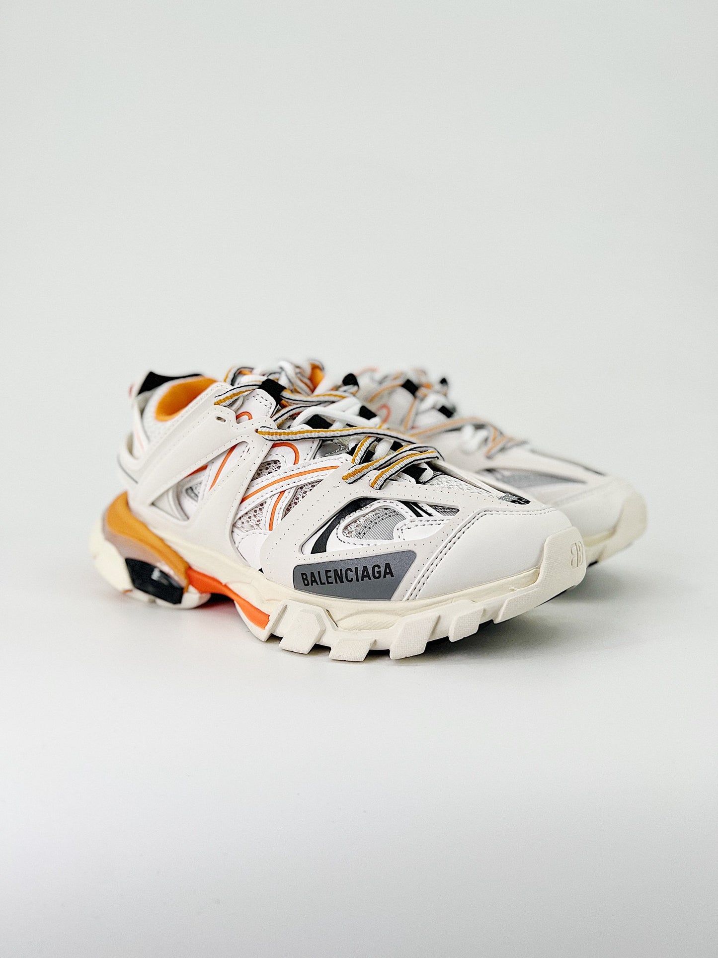 ﻿Balenciaga Track Silver Orange