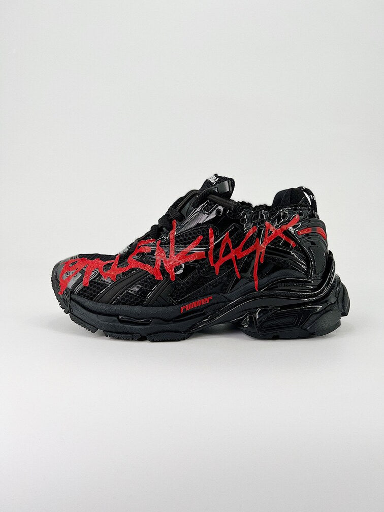 Balenciaga Runner Black Graffiti