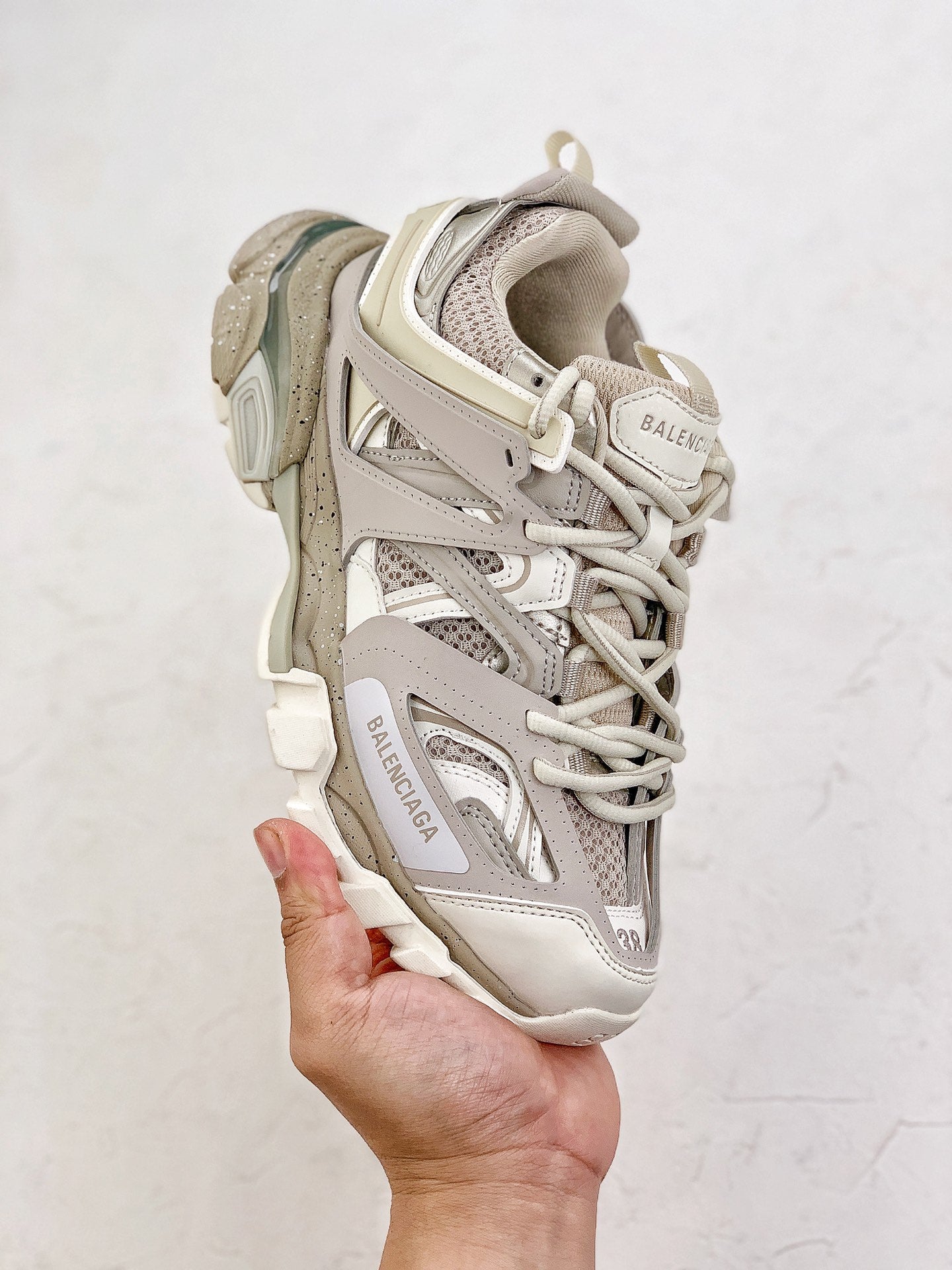 Balenciaga Track Double Beige