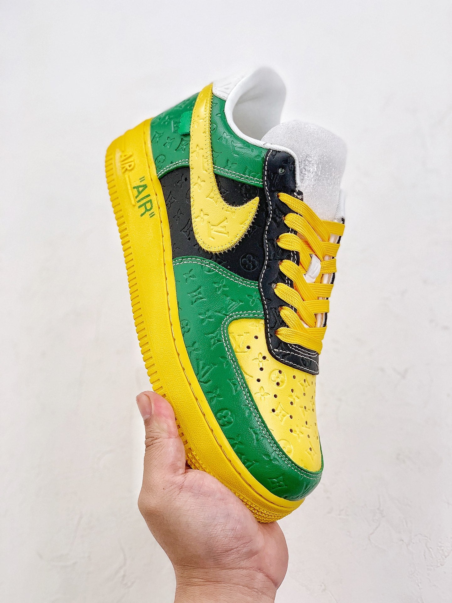 Nike Air Force 1 x LV Green Yellow