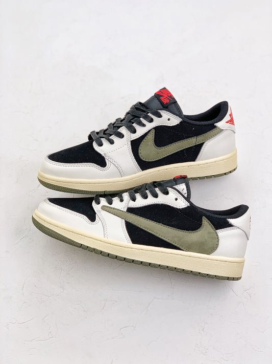 Nike Air Jordan 1 Low  OG SP Travis Scott Olive