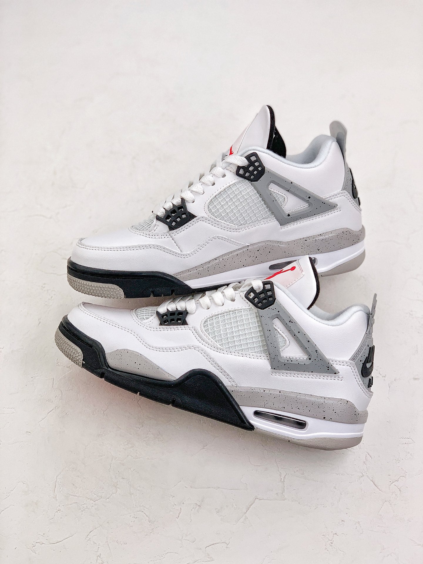 Nike Air Jordan 4 Retro Biały Cement