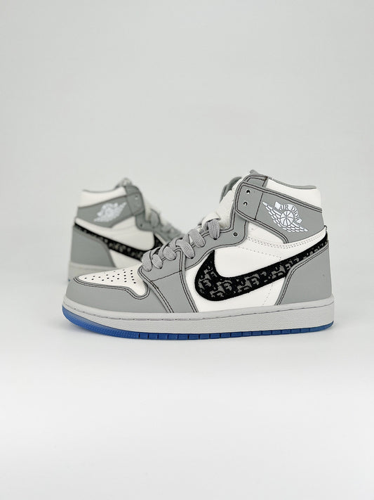 Dior x Nike Air Jordan 1 Hight Grey