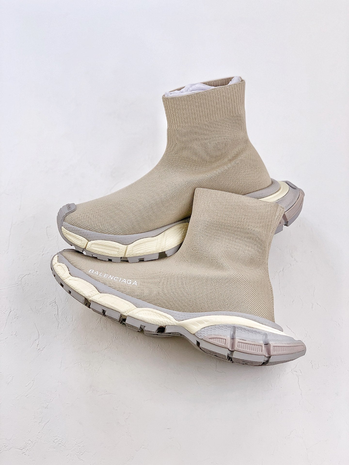 Balenciaga 3XL Sock Beige