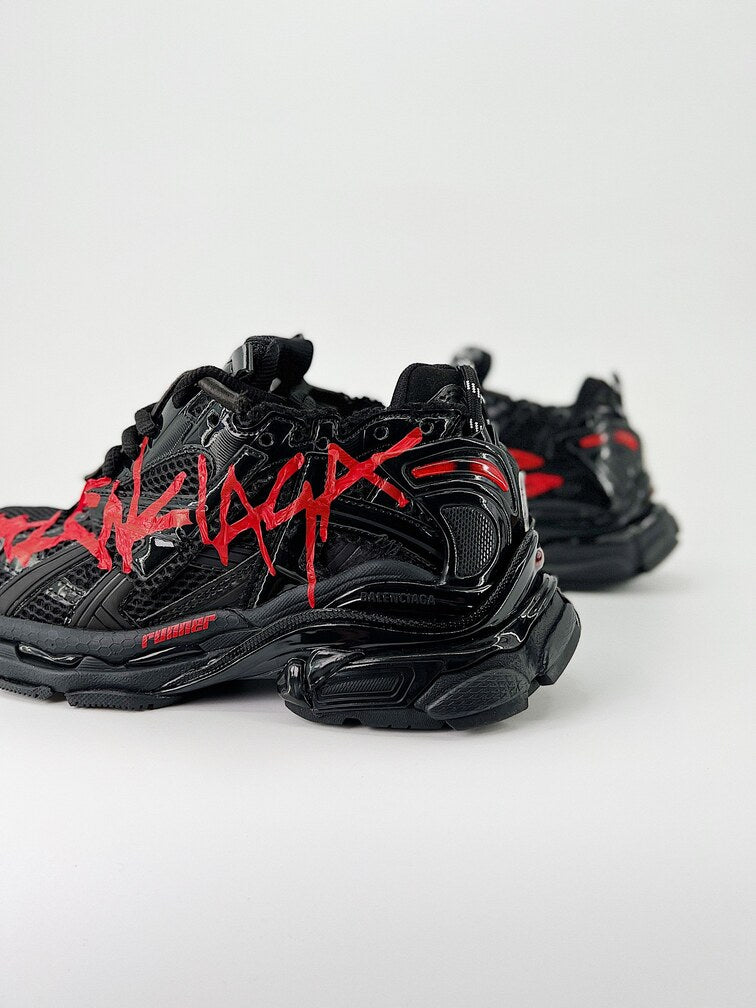 Balenciaga Runner Black Graffiti