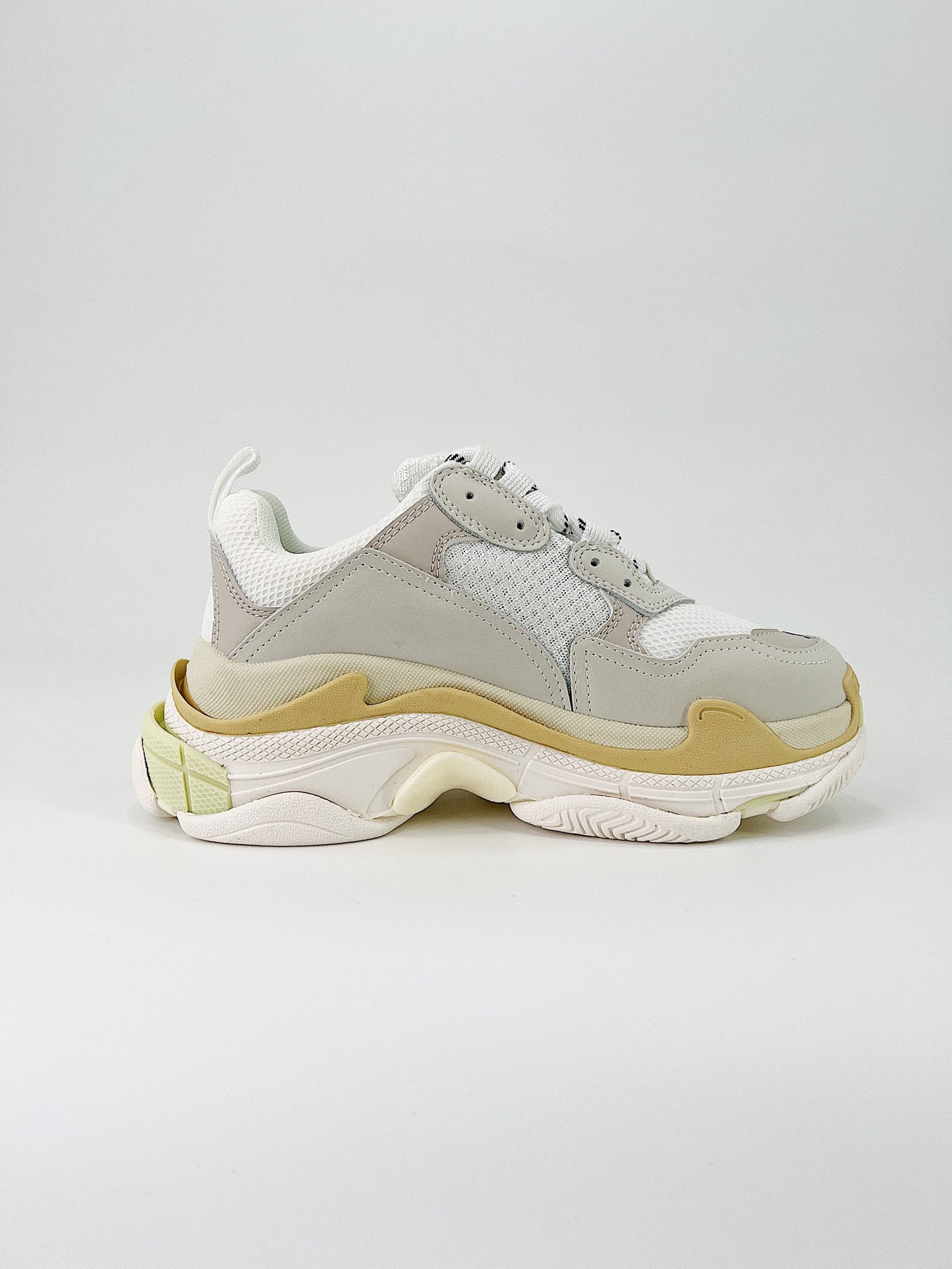 Balenciaga Triple S White Beige