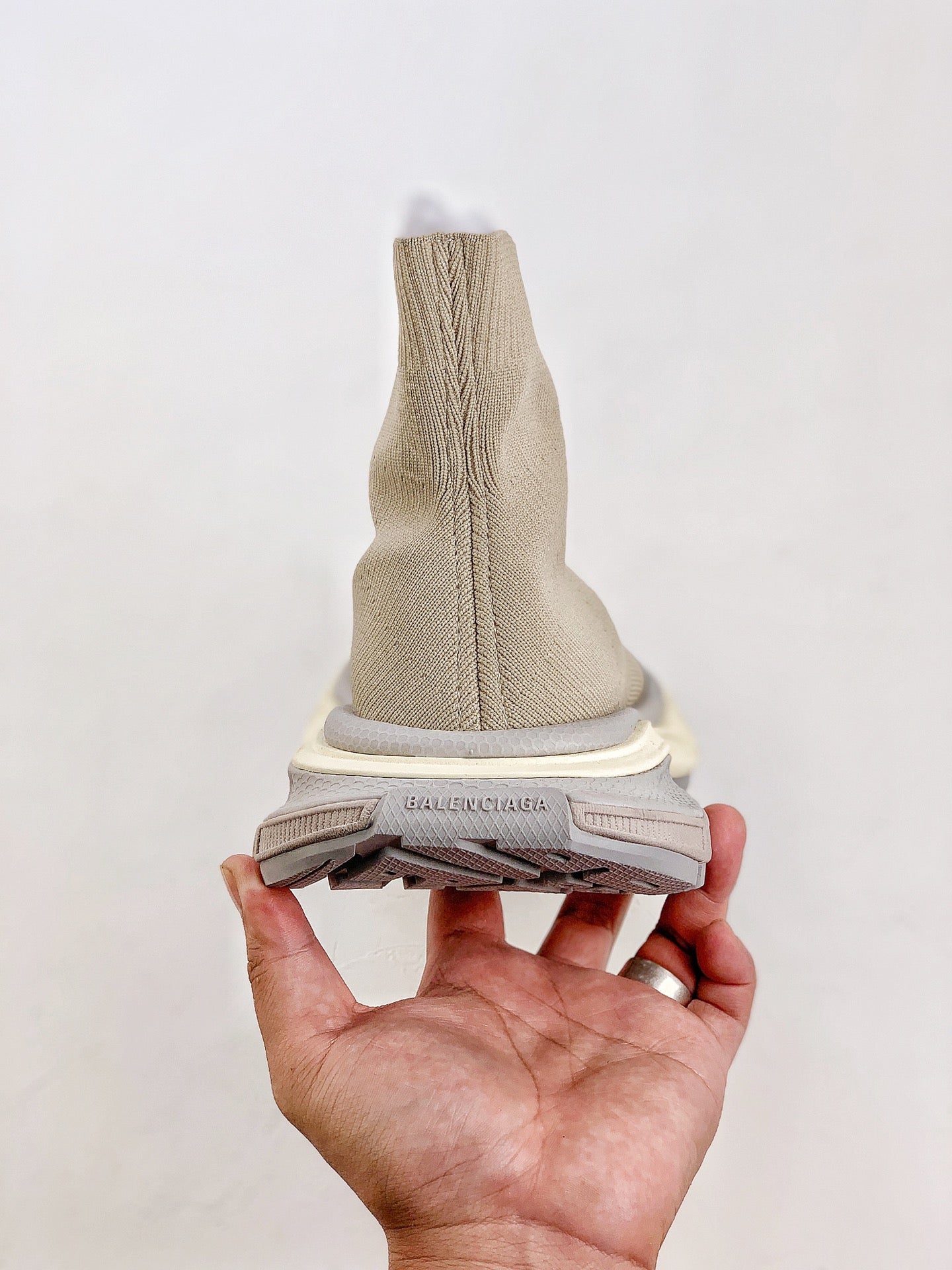 Balenciaga 3XL Sock Beige