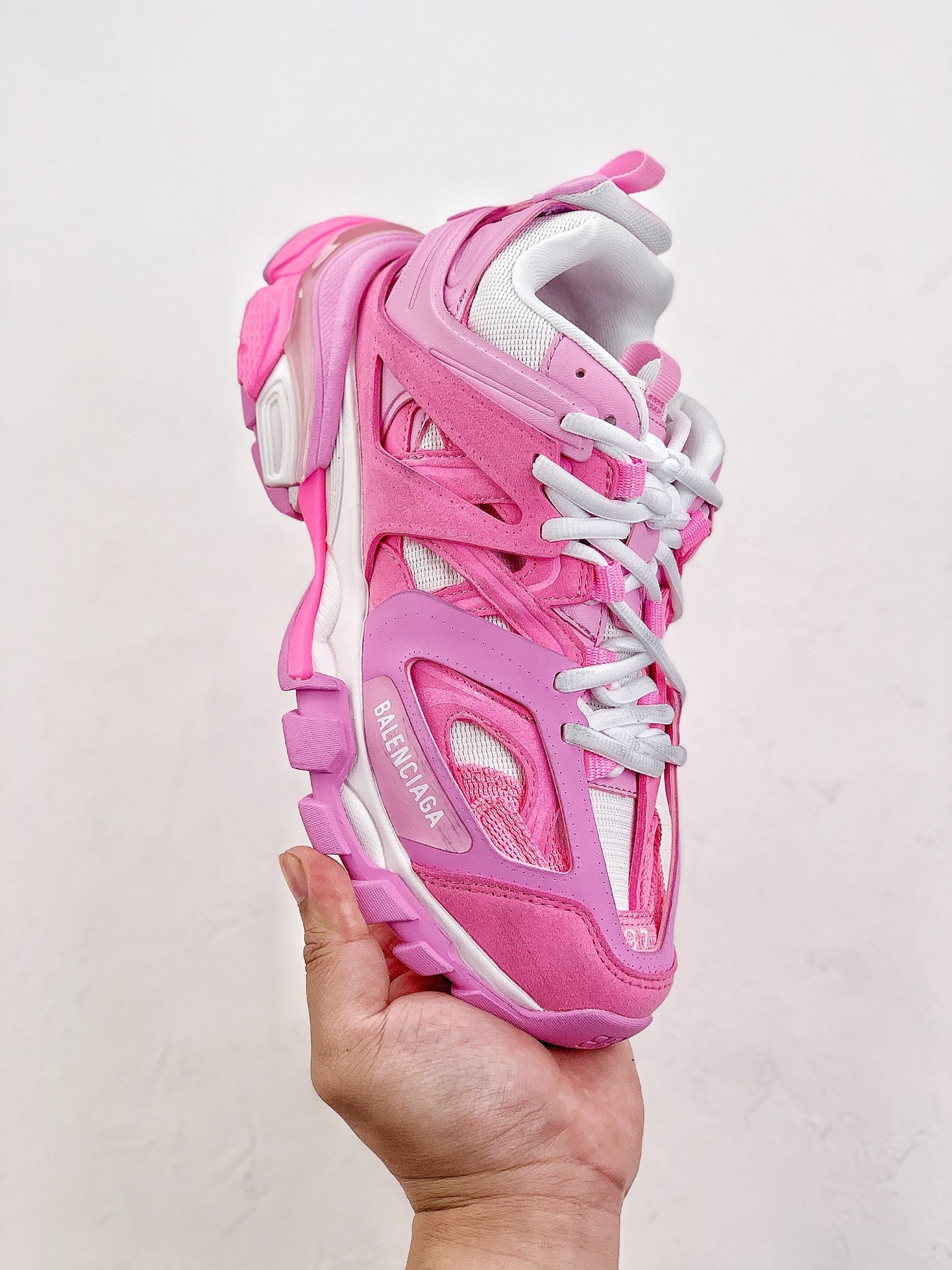 Balenciaga Track Faded Pink