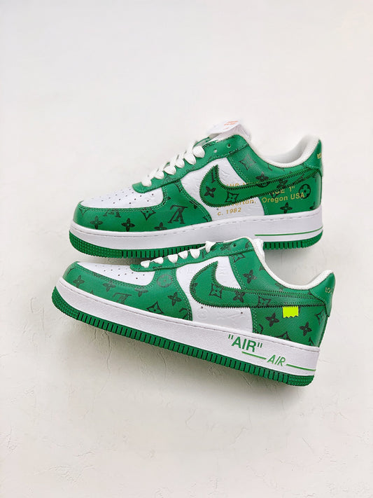 Nike Air Force x LV Green