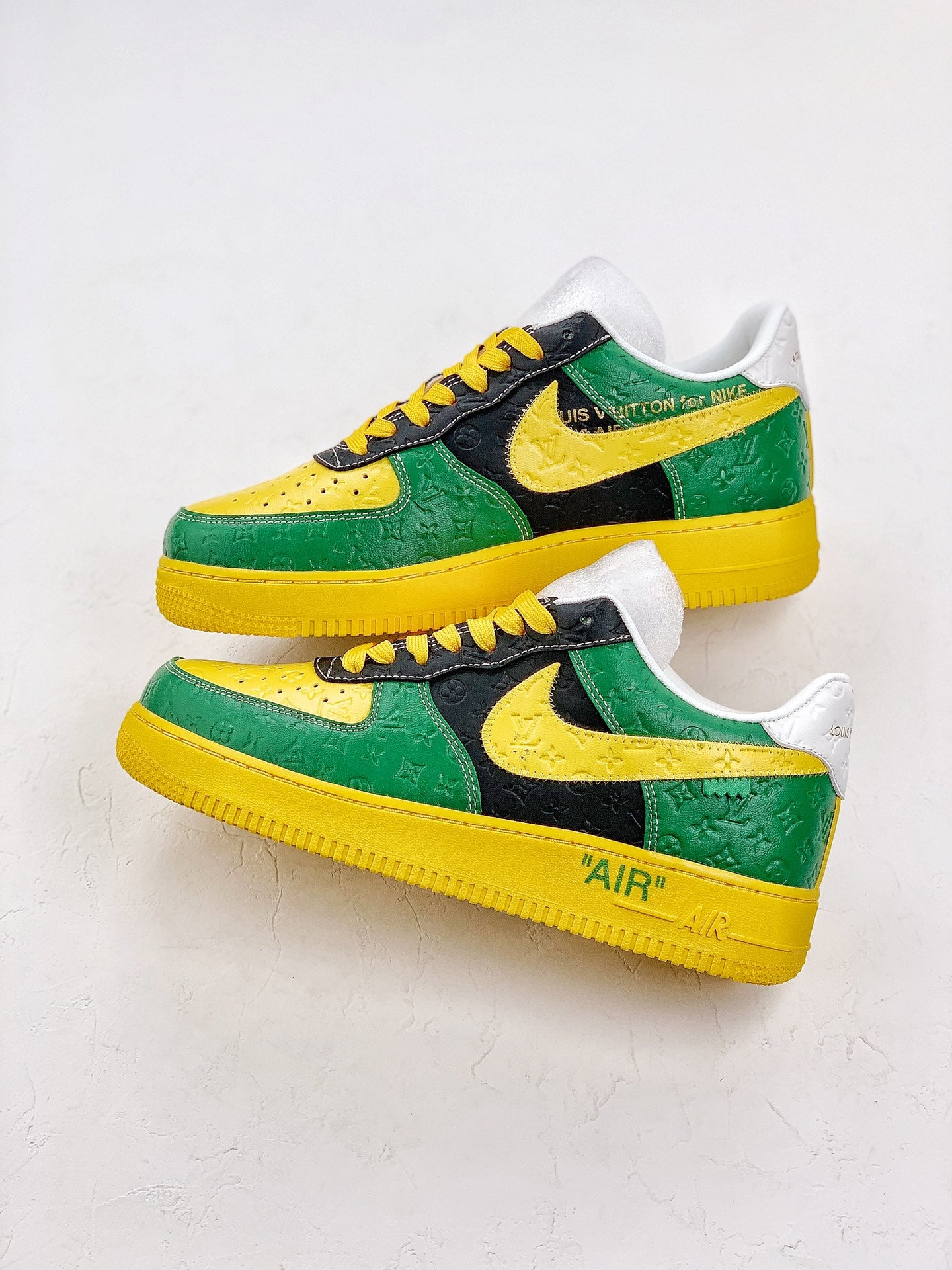 Nike Air Force 1 x LV Green Yellow