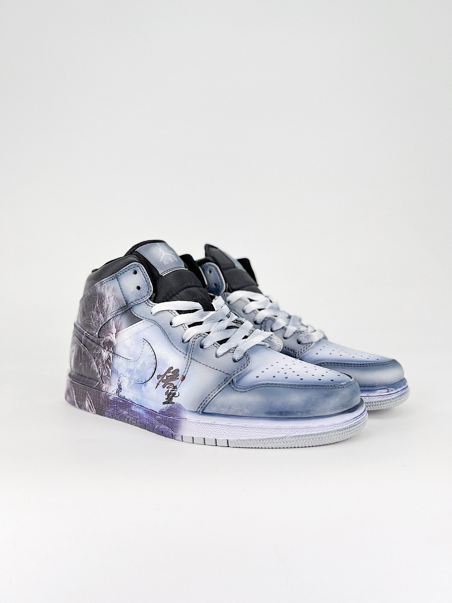 Nike Air Jordan 1 Mid Blue BM Wukong