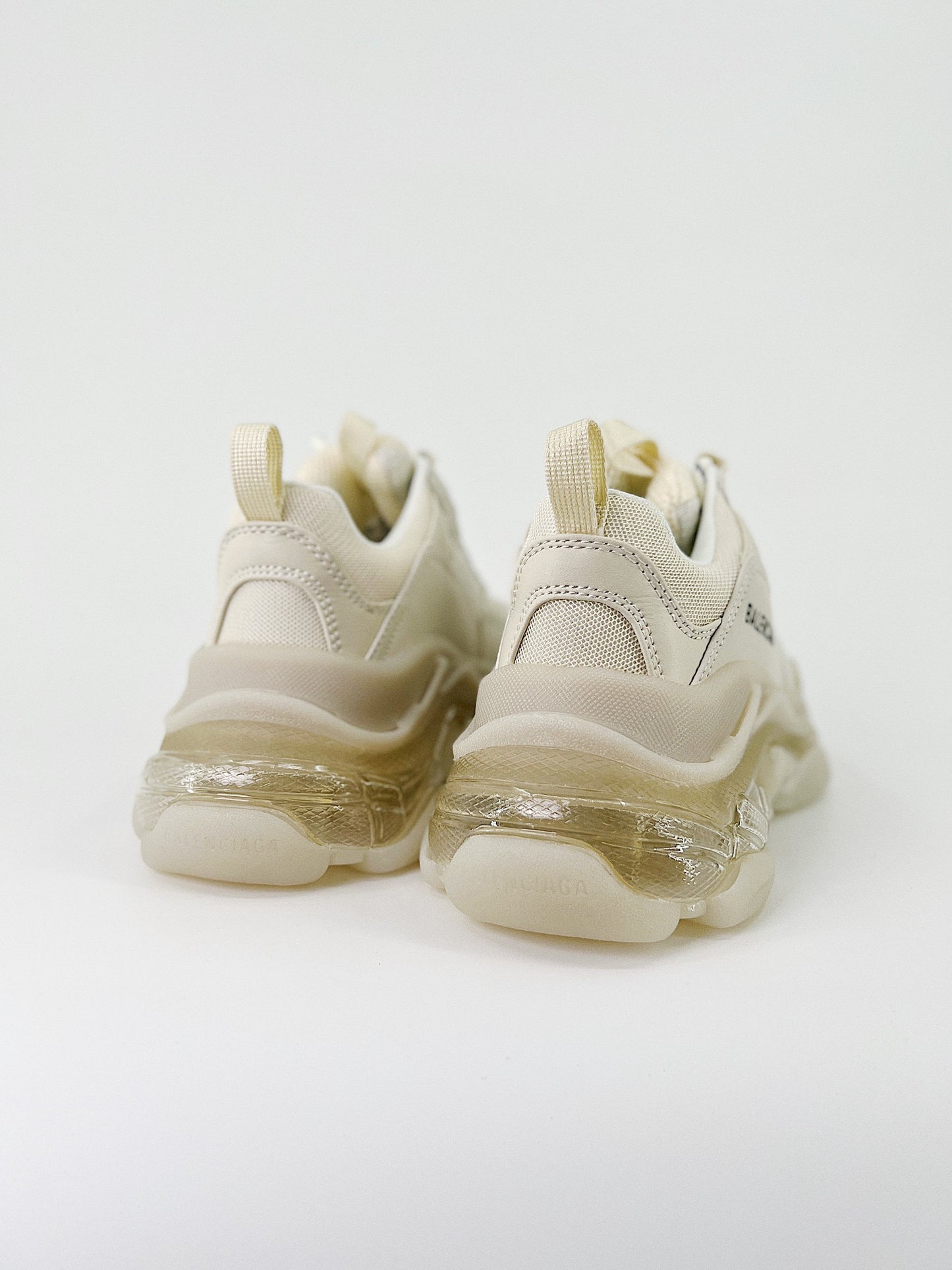 Balenciaga Triple S Clear Sole Gold