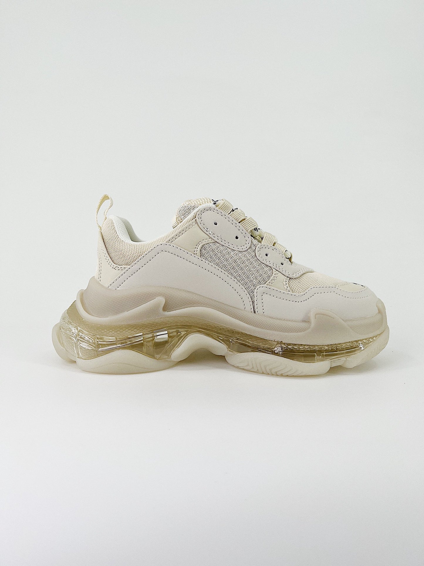 Balenciaga Triple S Clear Sole Gold