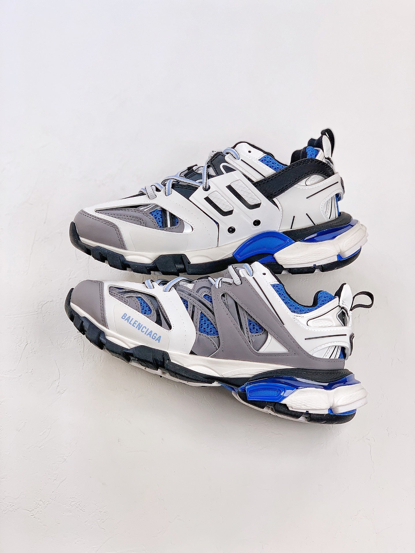 Balenciaga Track White Blue