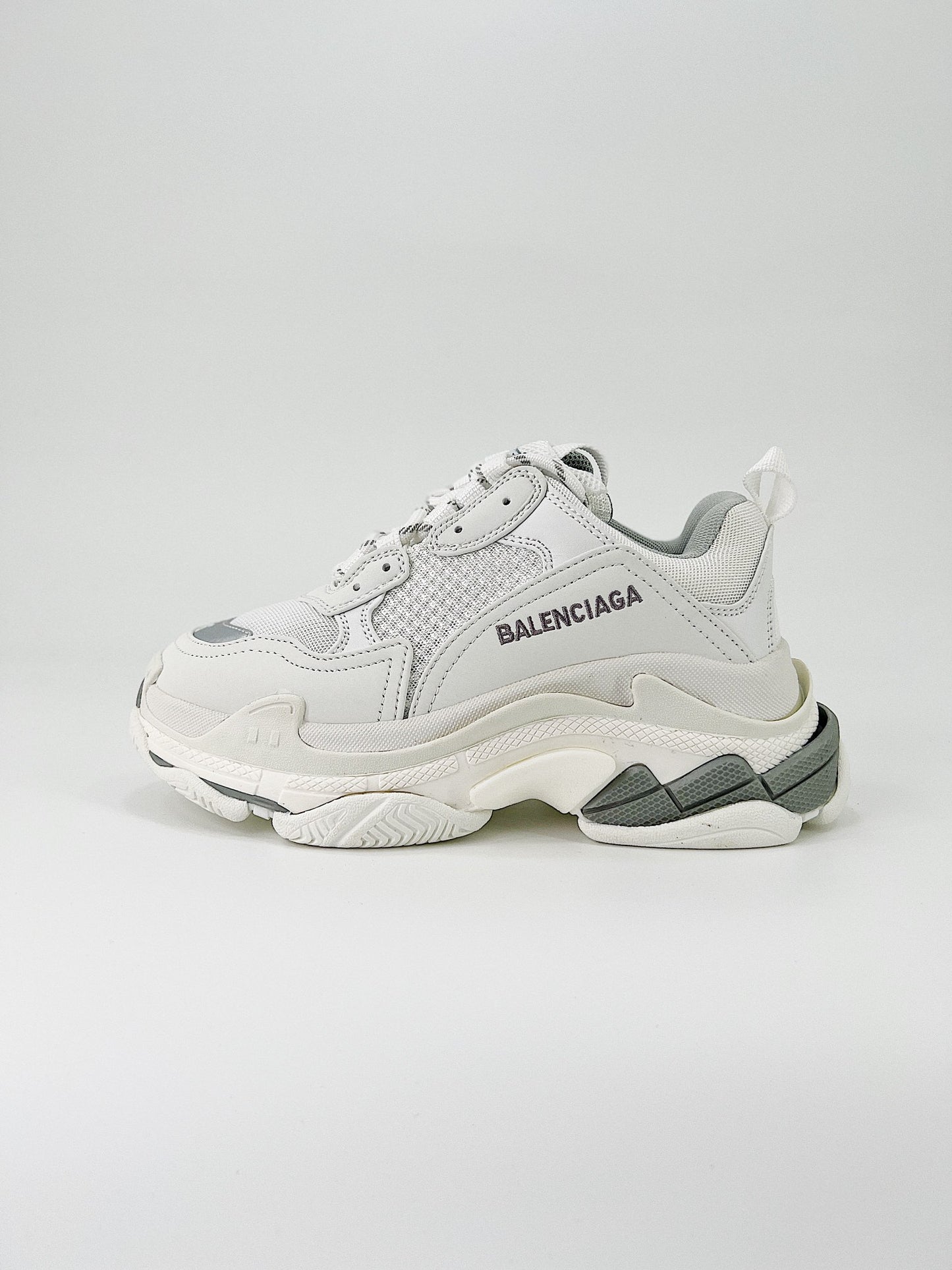 Balenciaga Triple S White Grey