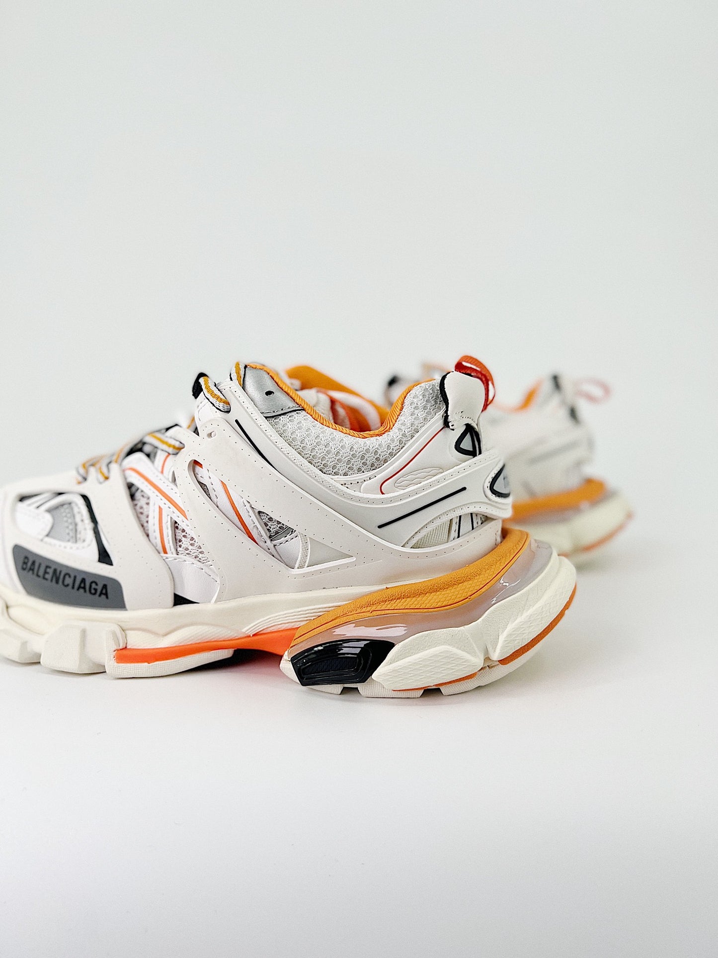 ﻿Balenciaga Track Silver Orange