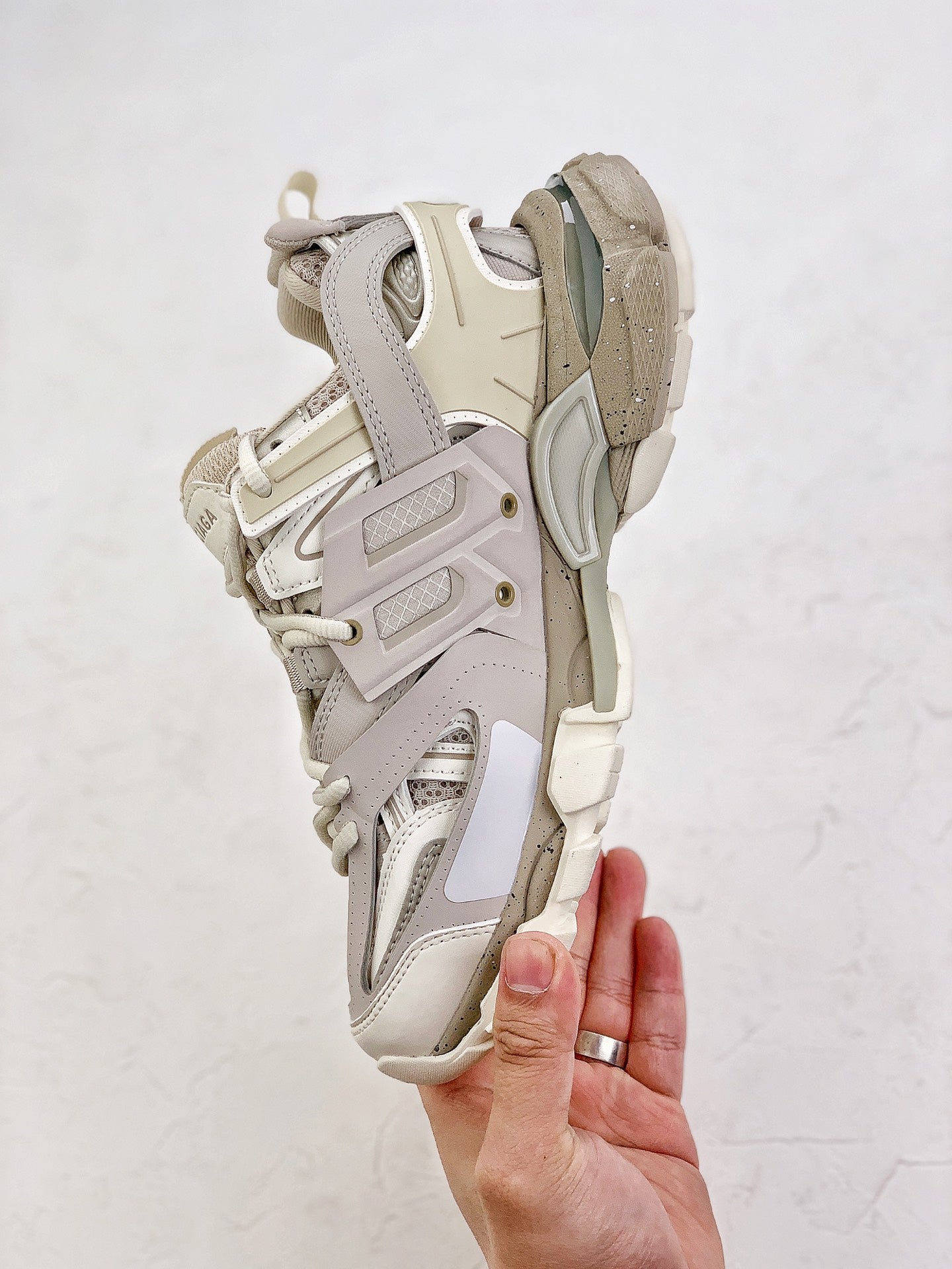 Balenciaga Track Double Beige