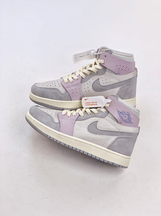 Nike Air Jordan 1 Zoom Air CMFT 2 Grey Purple