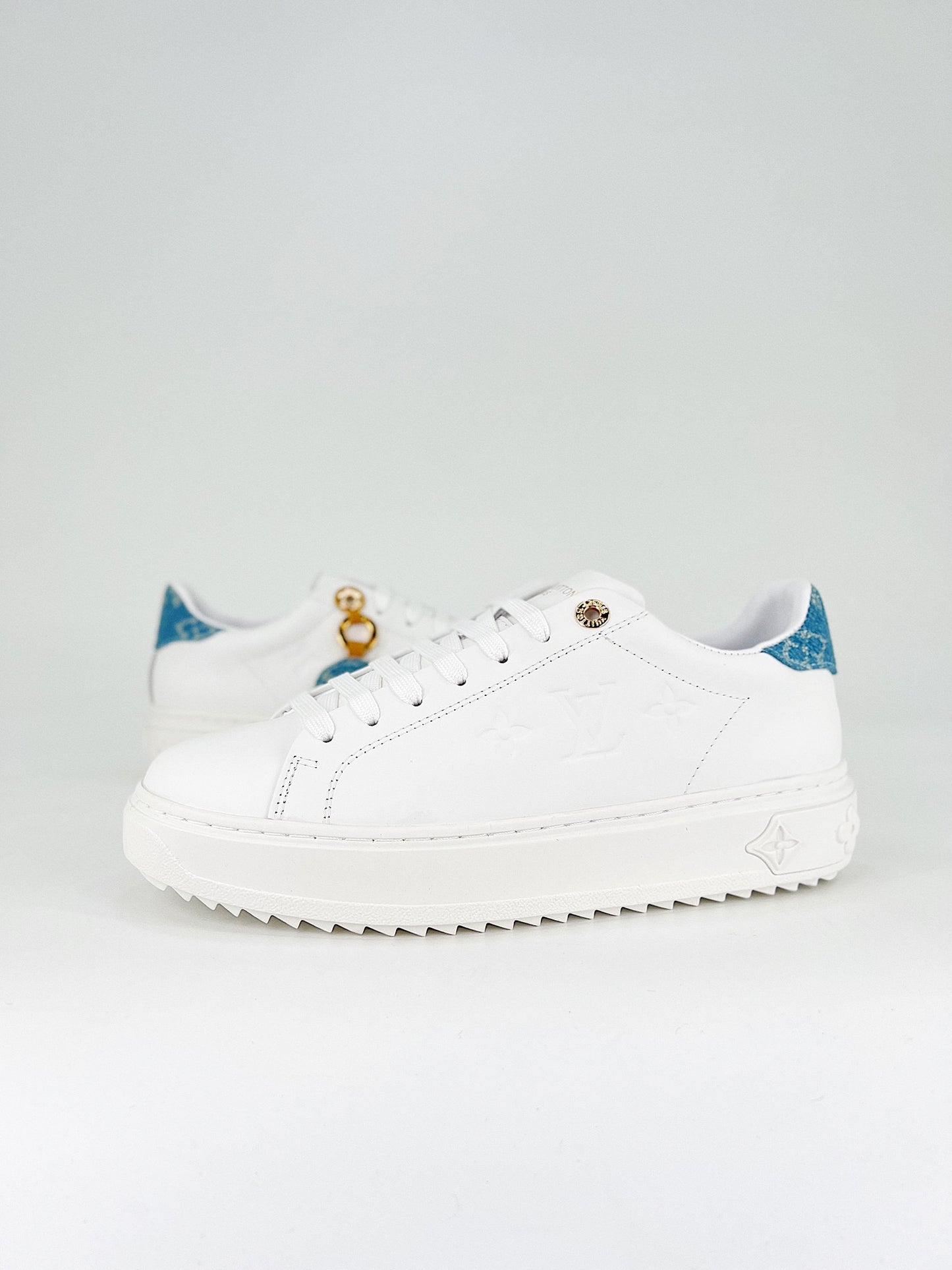 LOUIS VUITTON Time Out Low Blue