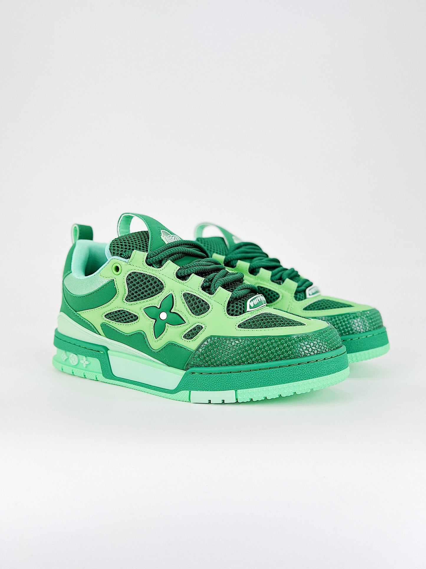 LOUIS VUITTON Trainer Skate Green