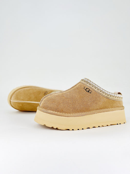 UGG Tazz Slipper Beige White