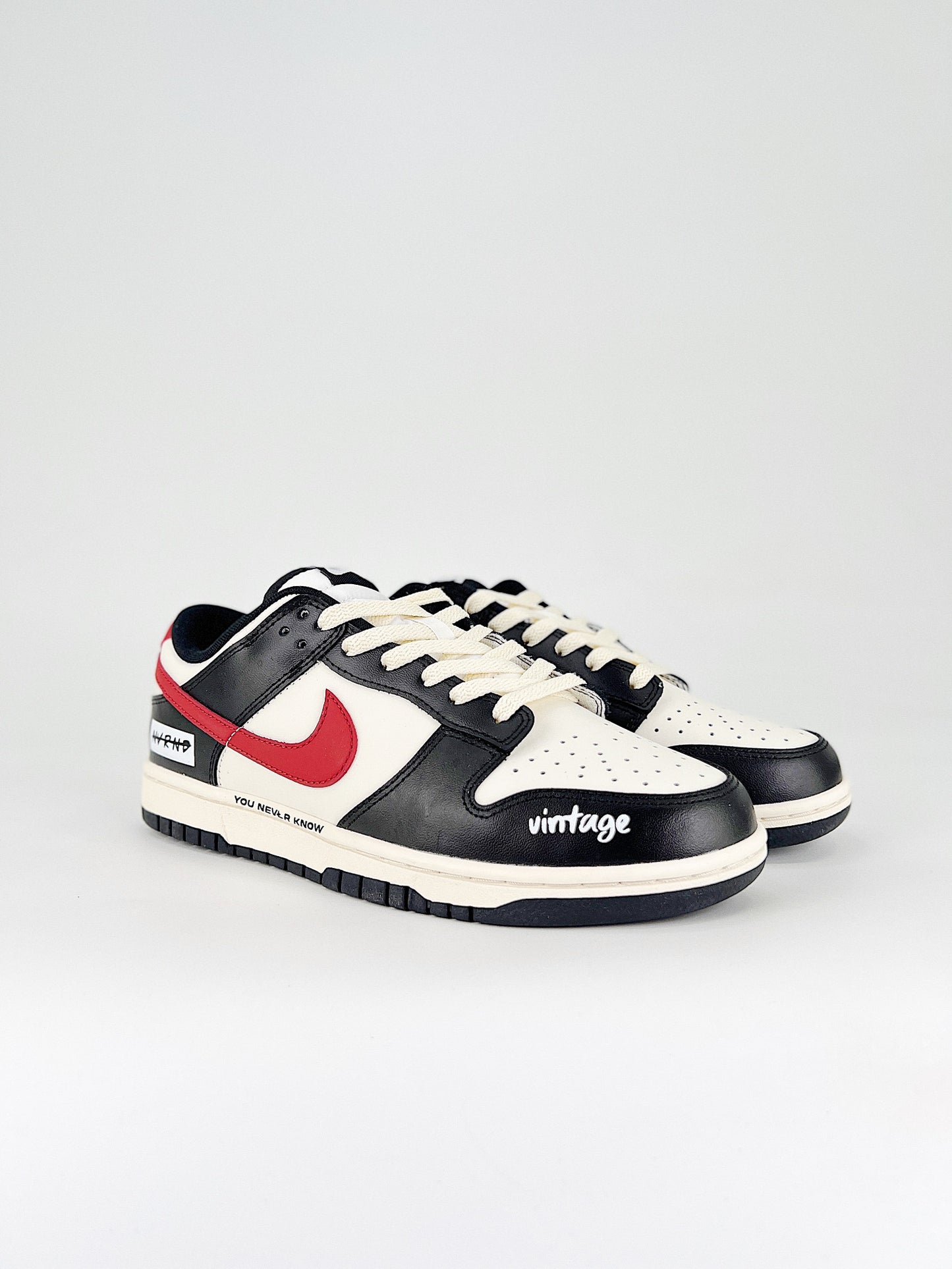 Nike Dunk SB Low Red Swoosh Panda