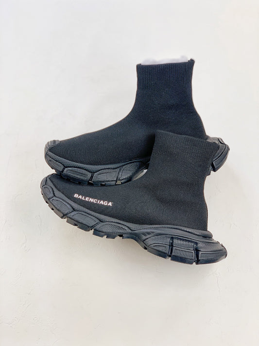 Balenciaga 3XL Sock Black Black