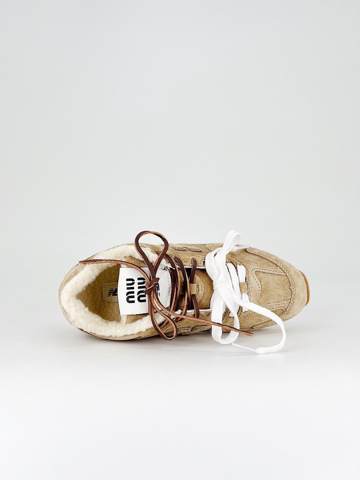 New Balance 530 x MiuMiu Ecru Shearling