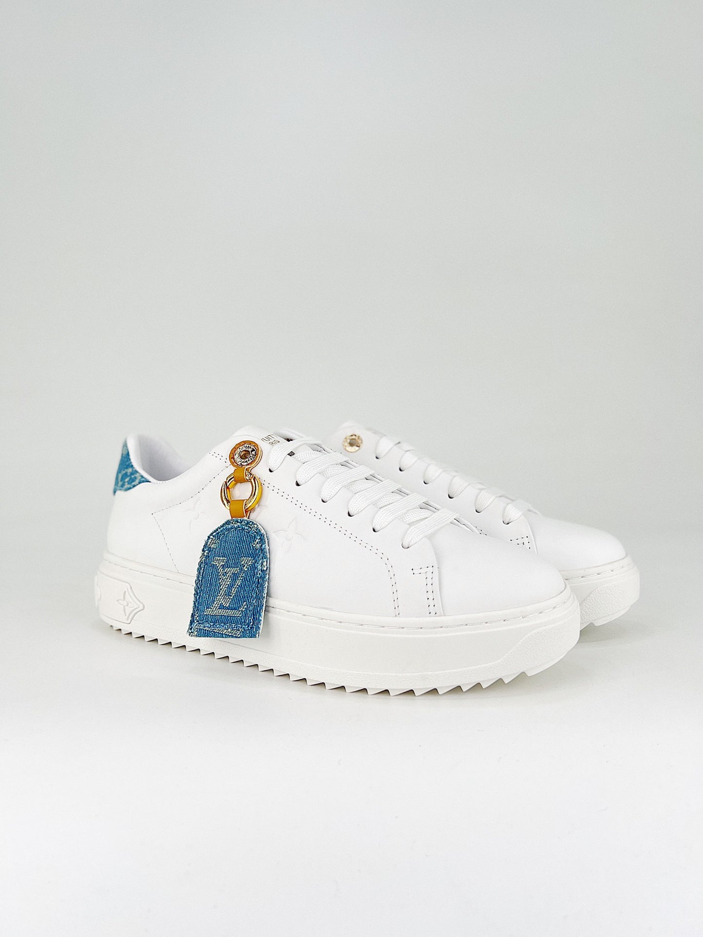 LOUIS VUITTON Time Out Low Blue