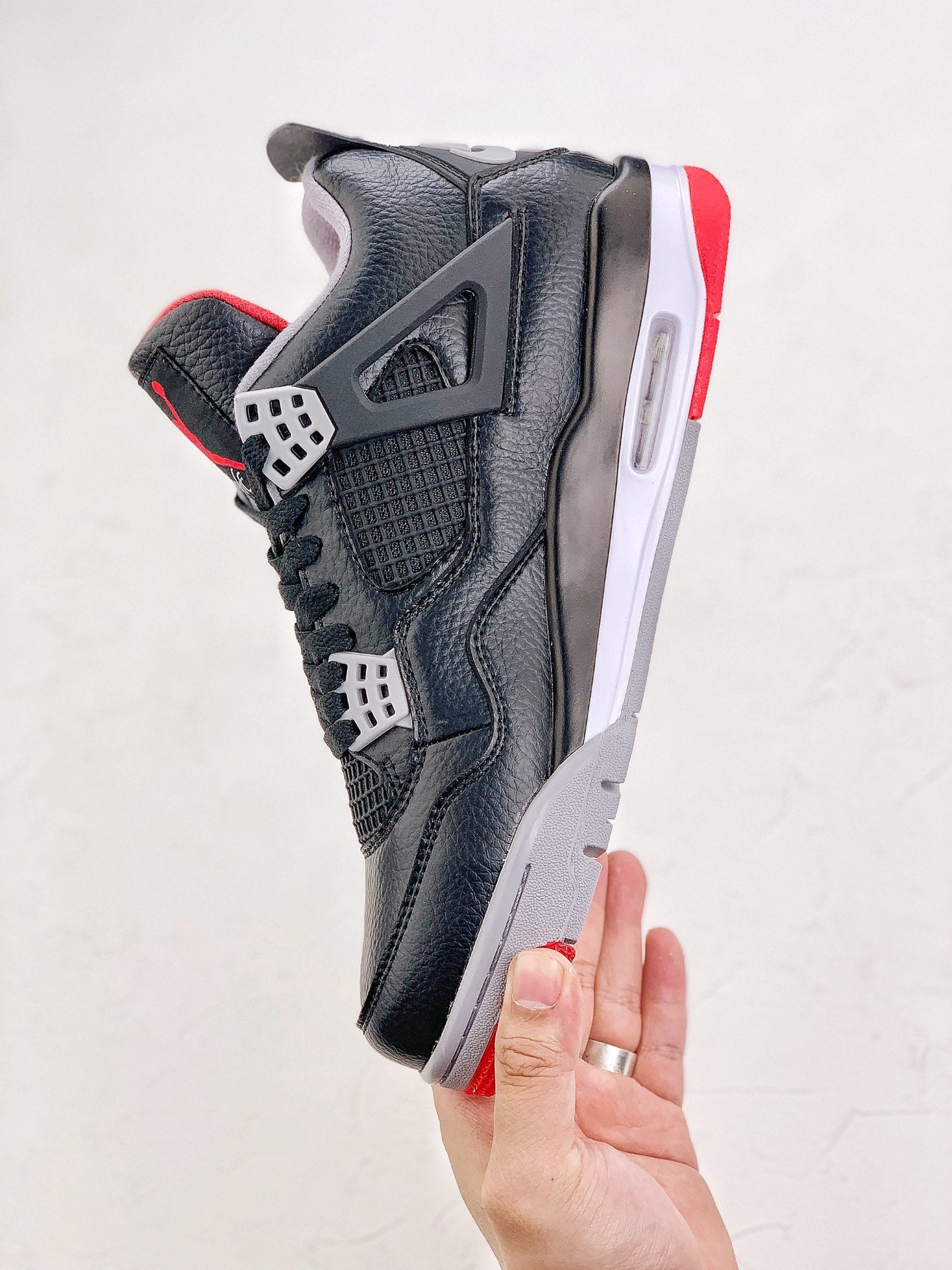 Nike Air Jordan 4 Retro Bred Reimagined