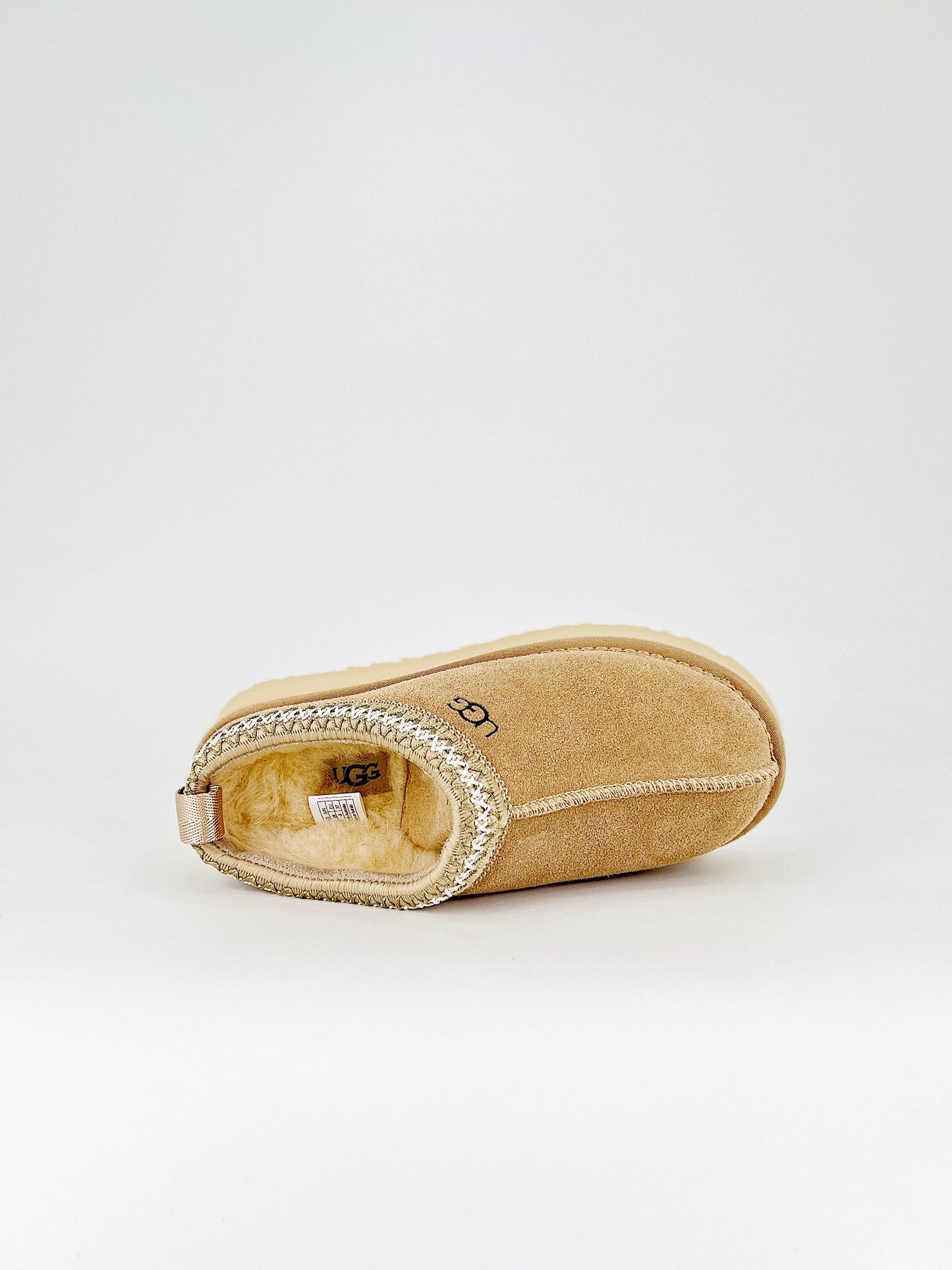 UGG Tazz Slipper Beige White