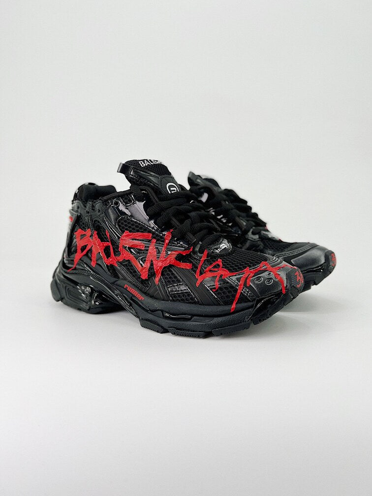 Balenciaga Runner Black Graffiti