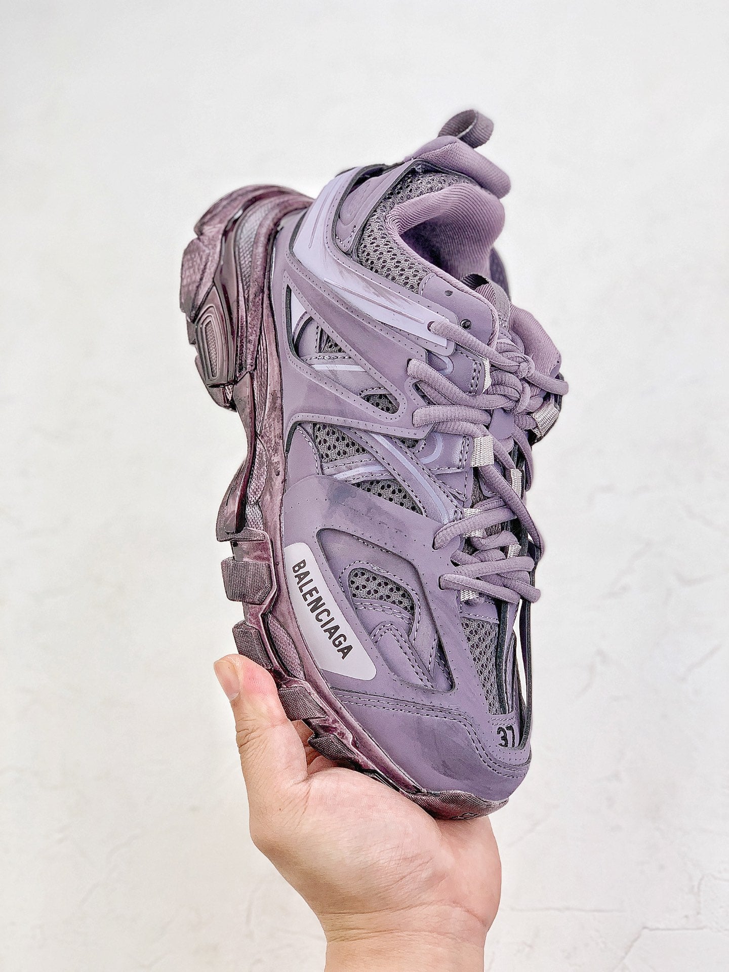 Balenciaga Track Dark Purple