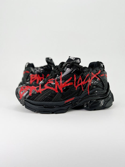 Balenciaga Runner Black Graffiti