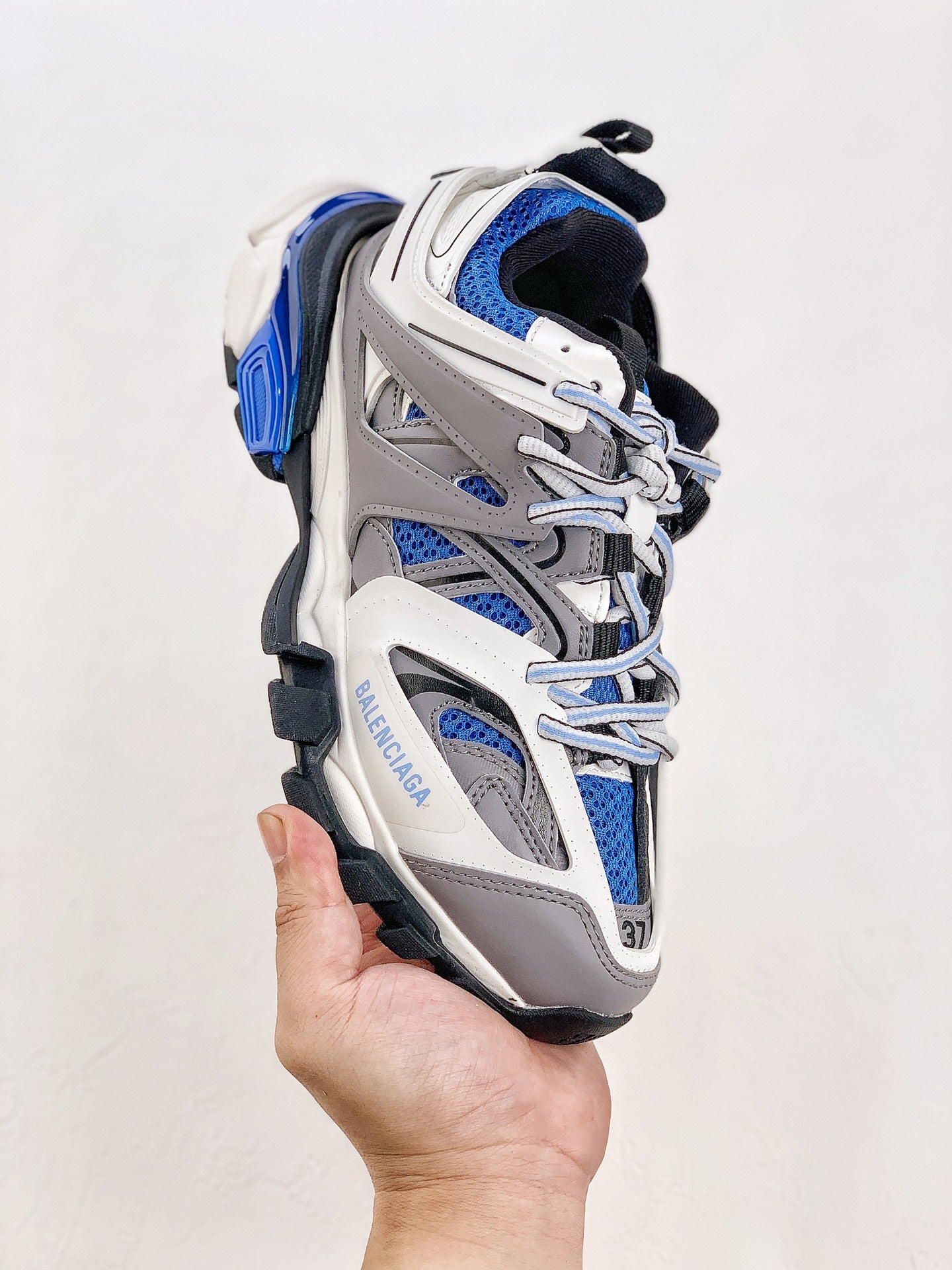 Balenciaga Track White Blue