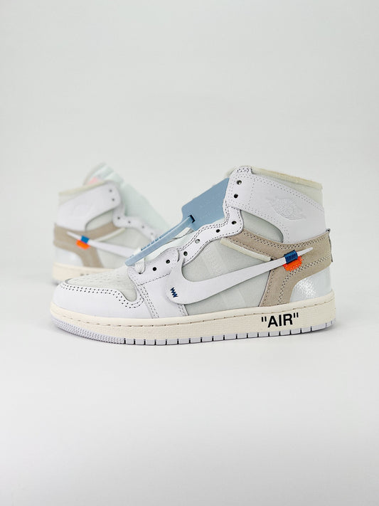 Nike Air Jordan 1 Retro High Off-White White UNC