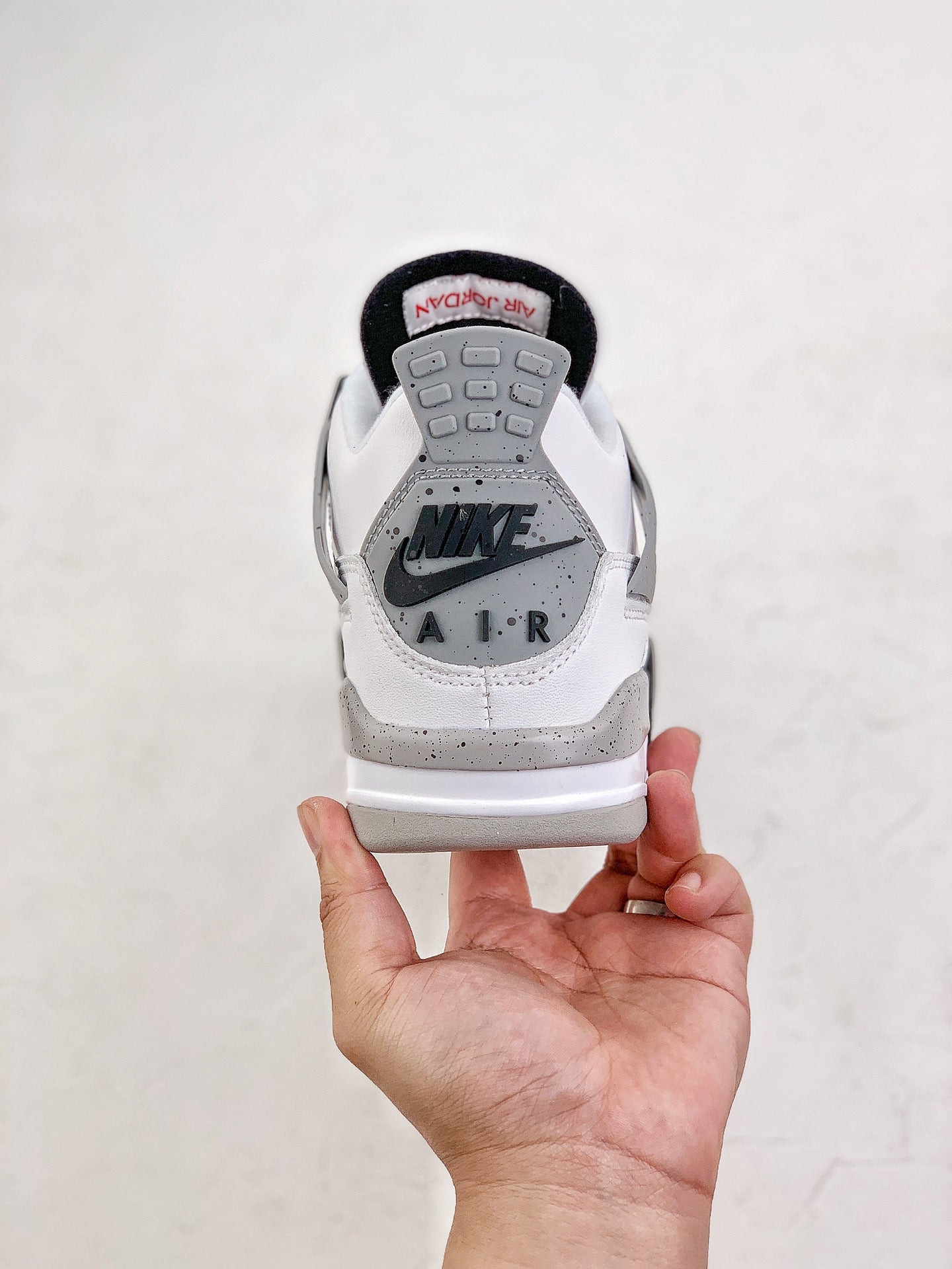 Nike Air Jordan 4 Retro Biały Cement