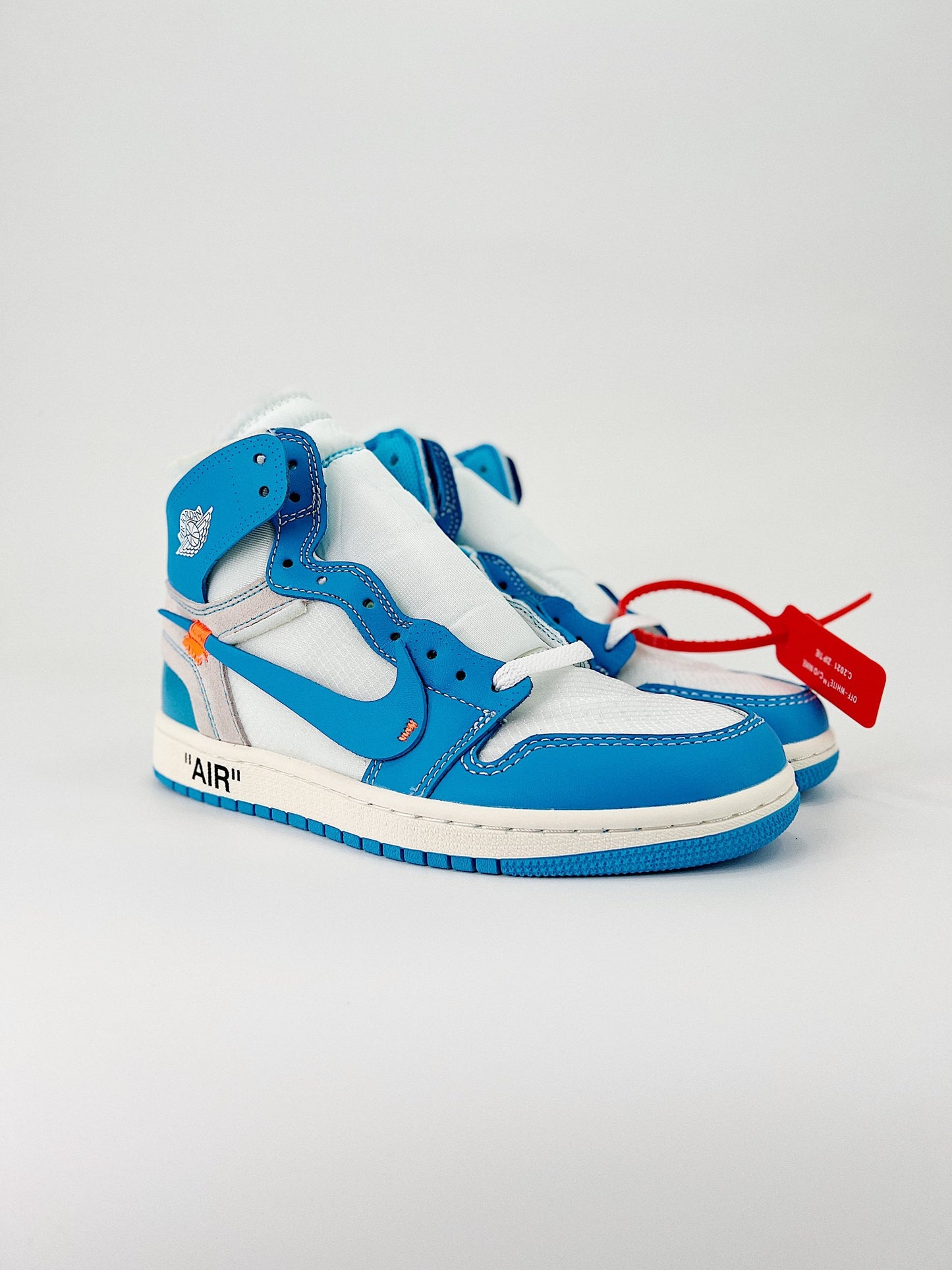 Nike Air Jordan 1 Hight Off-White University Blue UNC